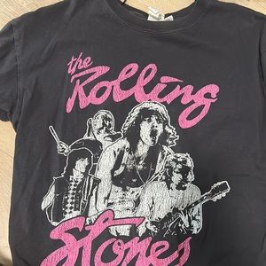 oversized tee rolling stones